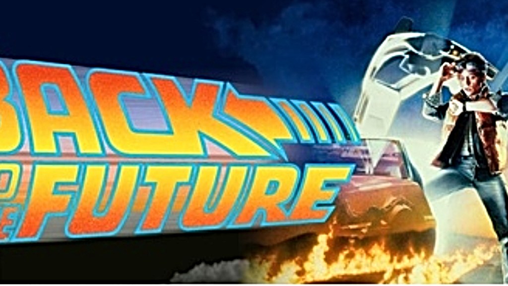 Marty McFly and De Lorean