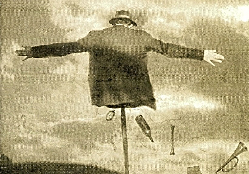 Tom waits as scarecrow